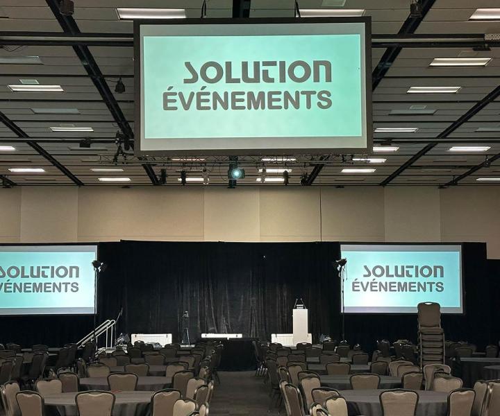 Location d'équipements audiovisuel Montréal