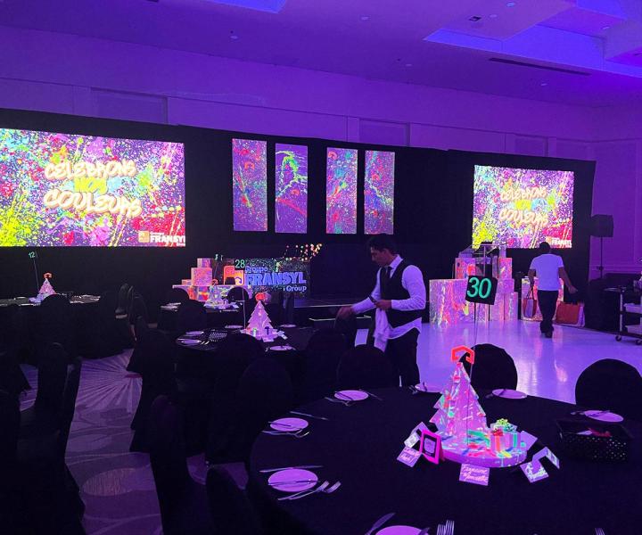 Spécialiste en éclairage événementielle Montréal