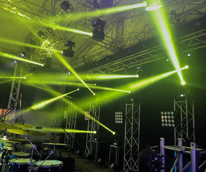 Réalisation de l’éclairage pour tous types d’événements.